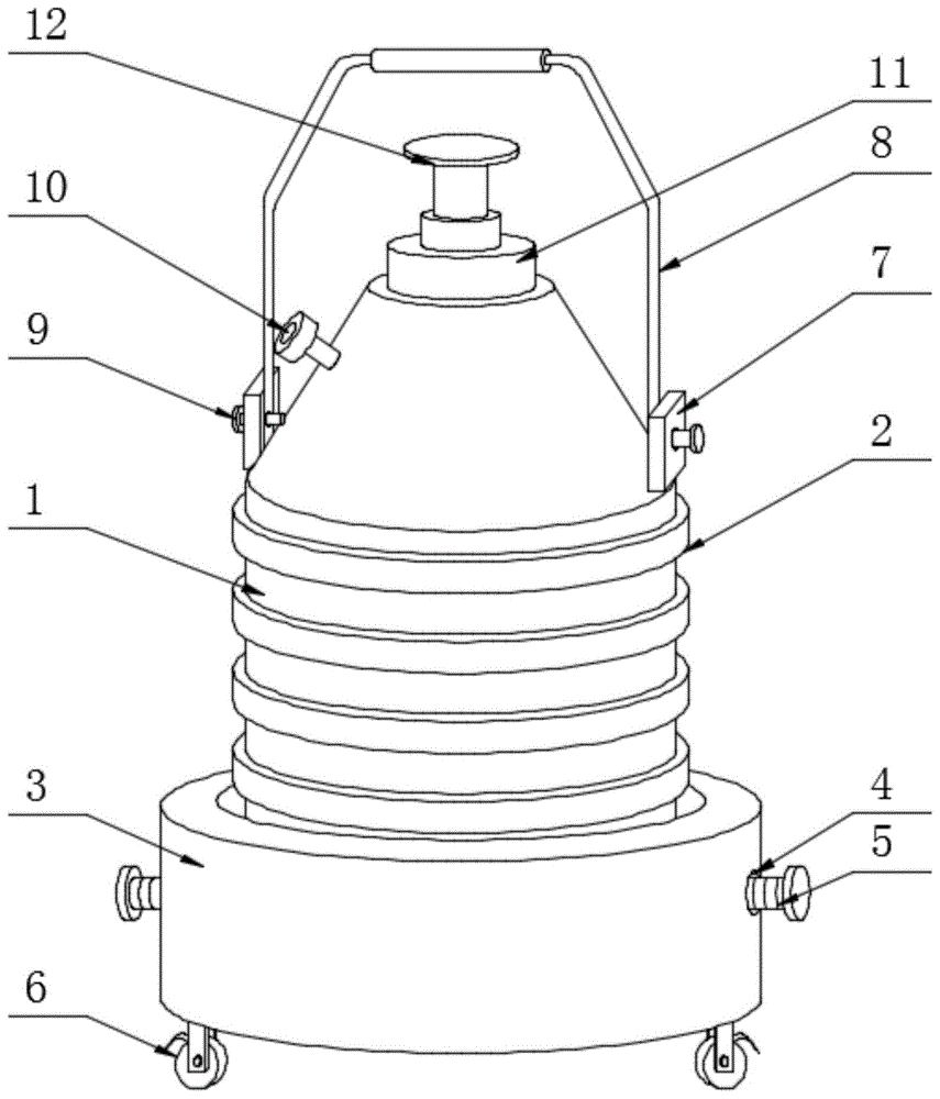 一种带有自动降压调节功能的低温液氮贮罐的制作方法
