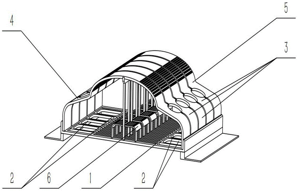 一种园林景观廊架的制作方法