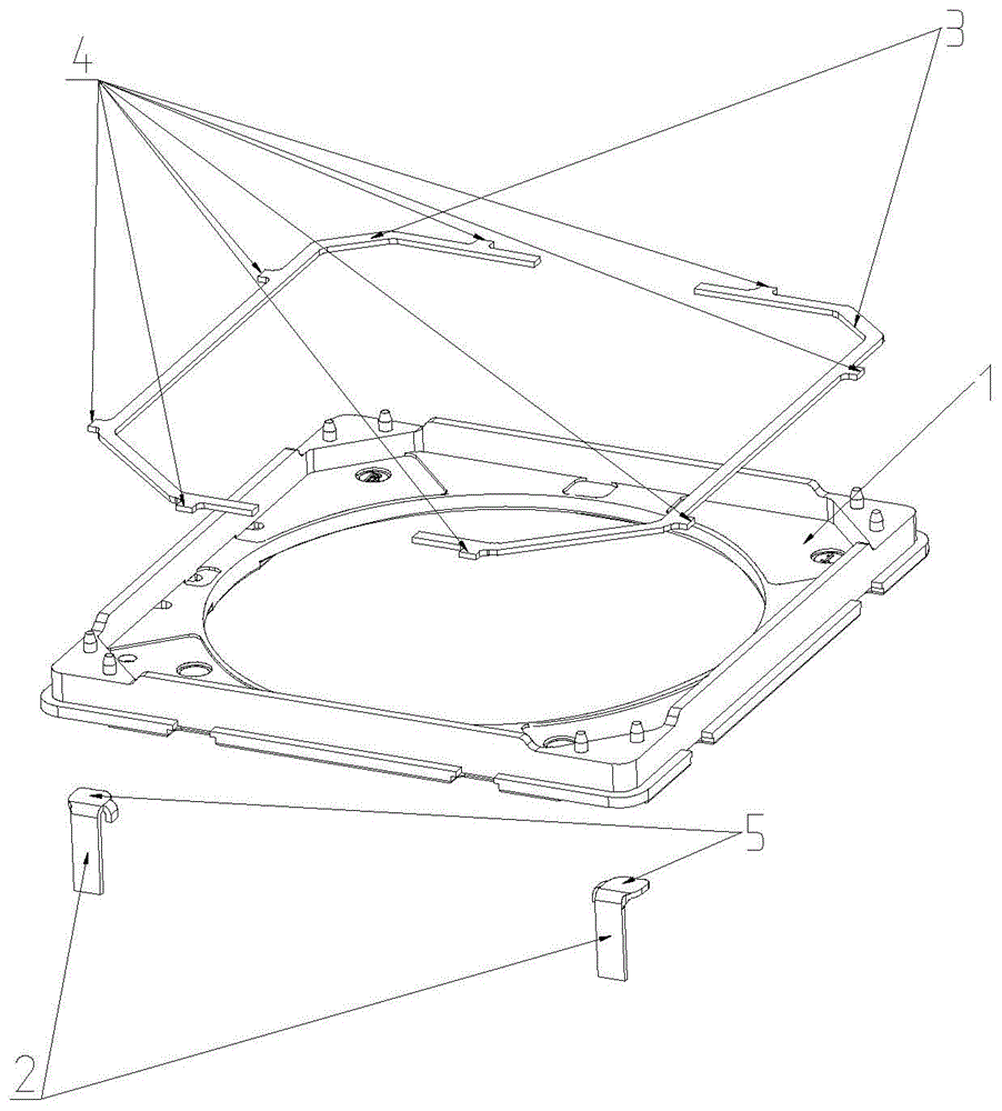 一种音圈电机用底座结构的制作方法