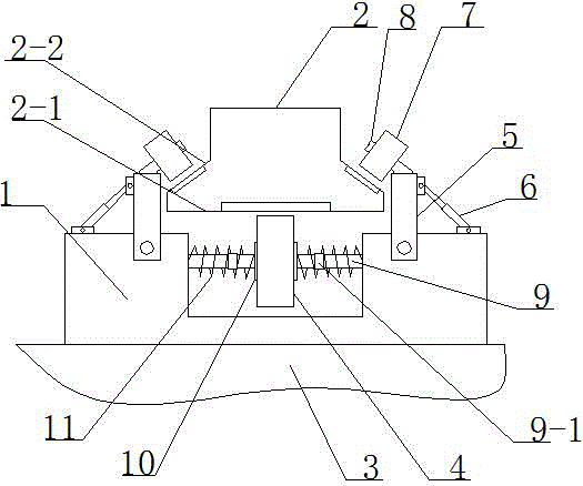 立井提升器用滚轮抱耳的制作方法