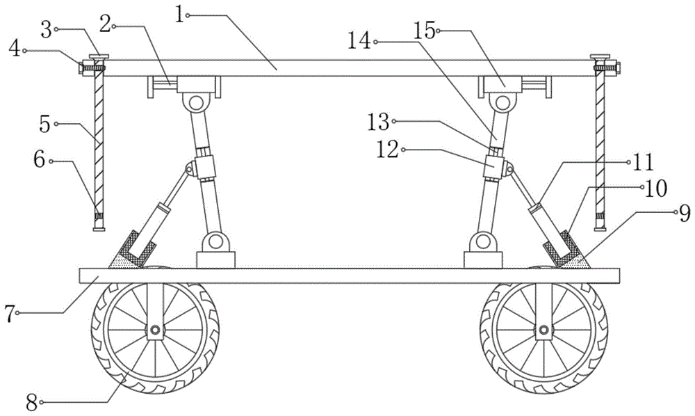 一种垛式支架单轨吊卸车装置的制作方法