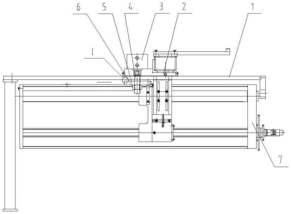 折弯机重型后挡料用的锁紧装置的制作方法