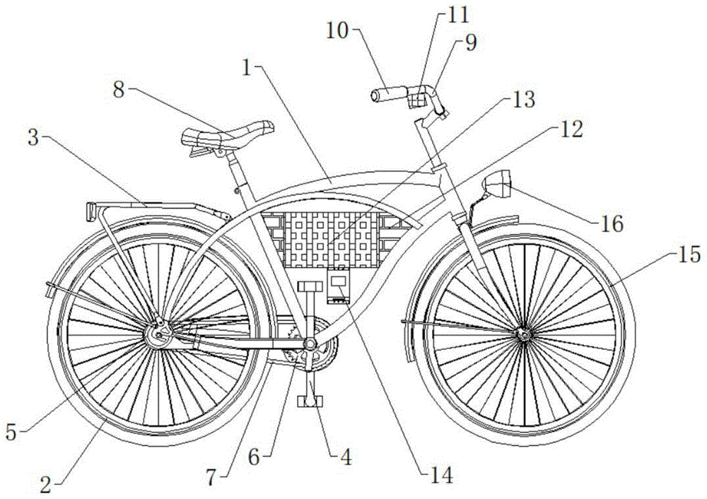 一种手动挡电动自行车的制作方法