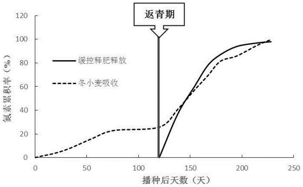 冬小麦返青期专用缓控释肥及其制备方法与流程