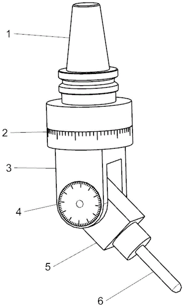 一种万向角度铣头的使用方法与流程