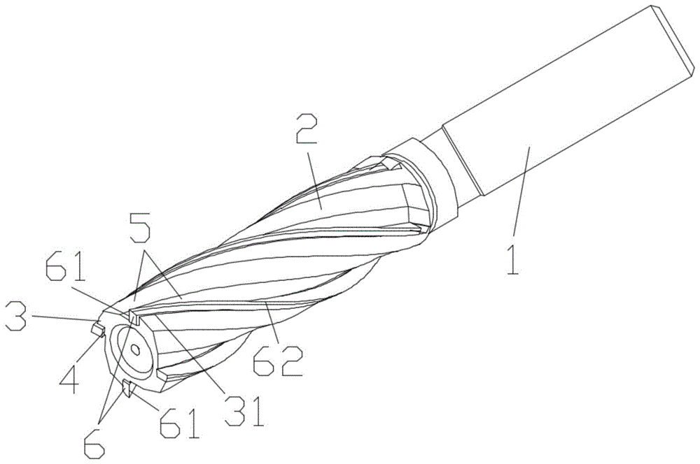 一种焊刃式螺旋铣刀及其制备方法与流程