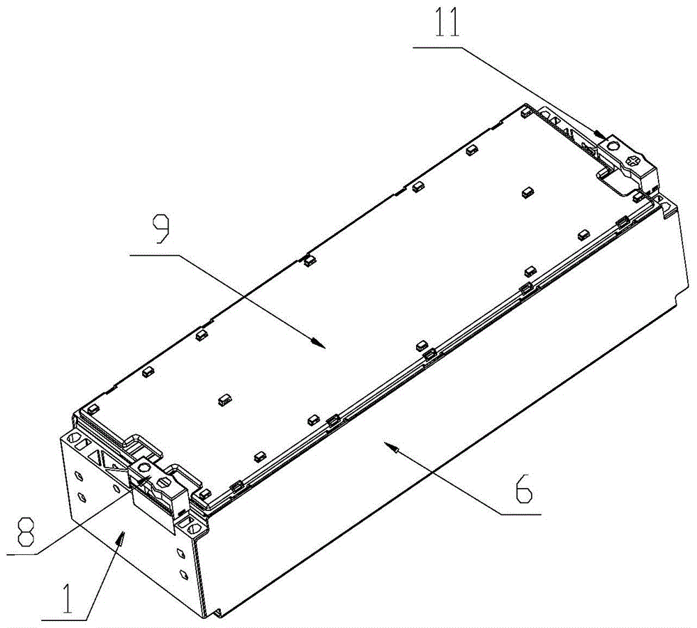 一种方形电池模块的制作方法