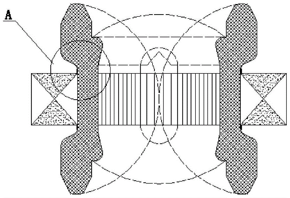 一种绕组端部嵌入分体式相间绝缘圈的压缩机电机定子的制作方法