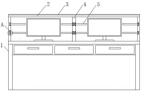 一种信息咨询服务台的制作方法