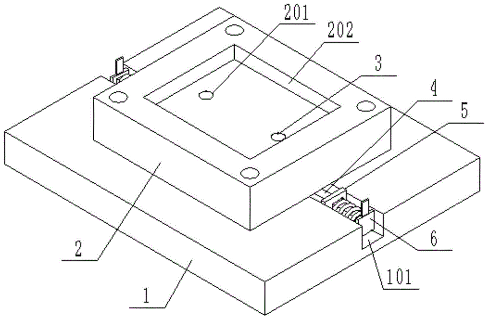 一种复合材料结构制造组合模具的制作方法