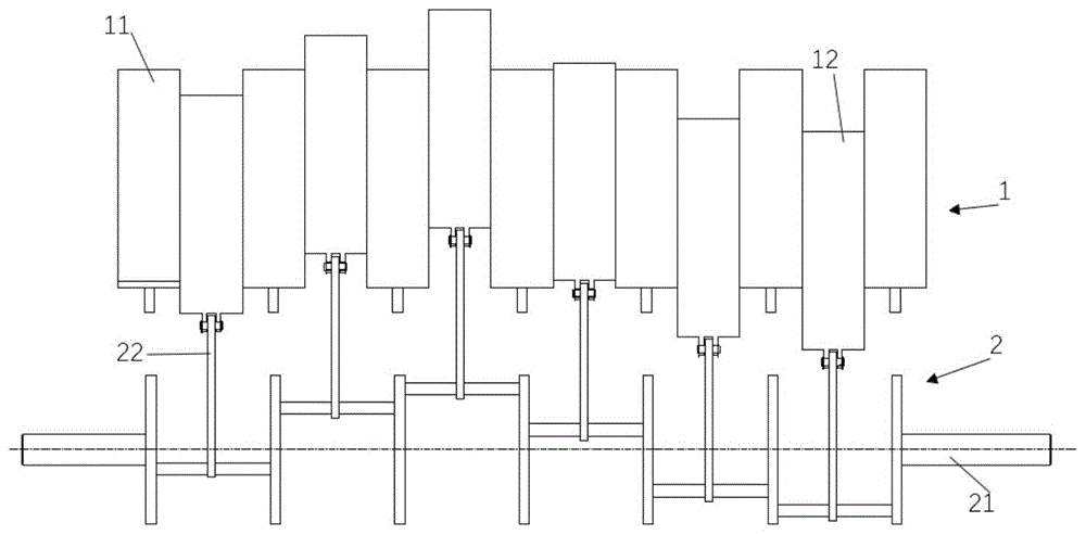 一种多箱式复合搓动炉排组系统的制作方法