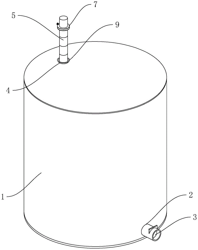 一种生产高岭土用的浓硫酸储罐的制作方法