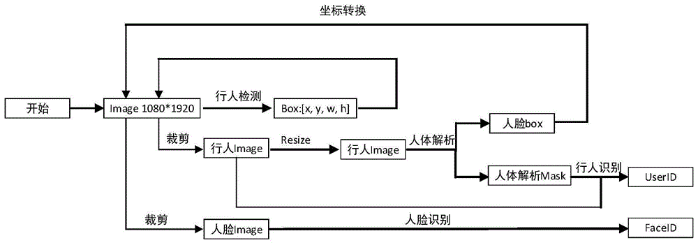 一种人脸识别和行人重识别关联方法与流程