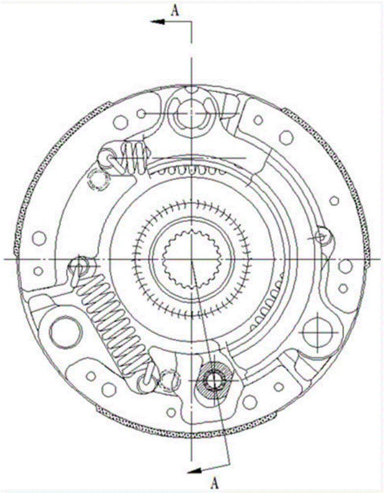 一种主动盘组合结构及离心离合器的制作方法