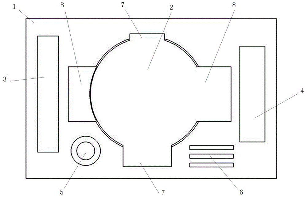 牙周仪包装盒的制作方法