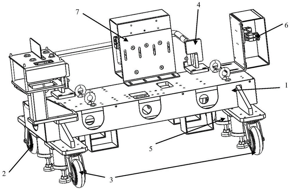 一种工业机器人移动控制台的制作方法