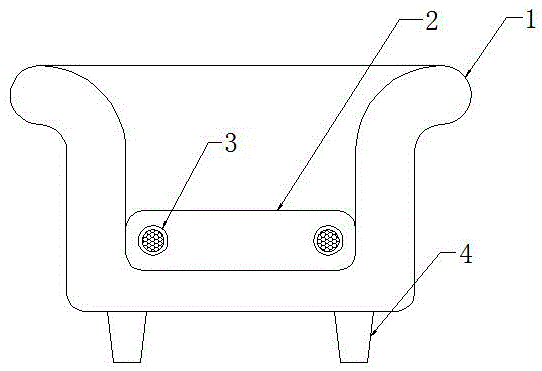 一种能净化空气的智能家具的制作方法