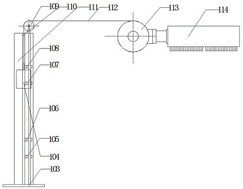 一种型钢码垛机控制信号检测装置的制作方法