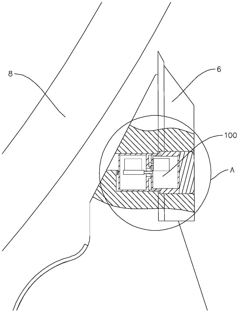 用于结片机刀片转鼓间距测量的激光测距机构的制作方法