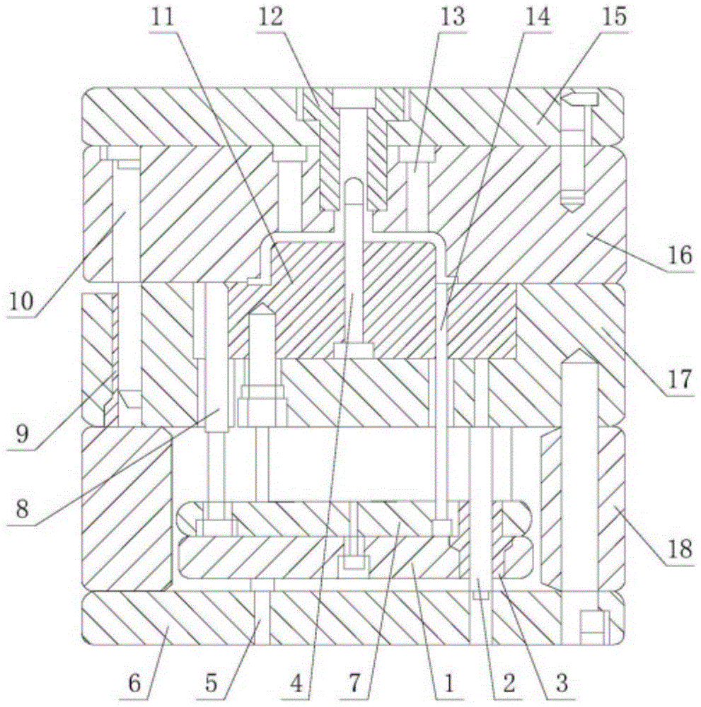 一种受压稳定型压铸模具的制作方法