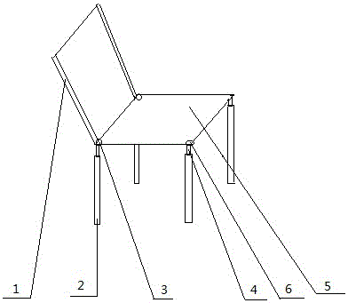 简易椅子的制作方法