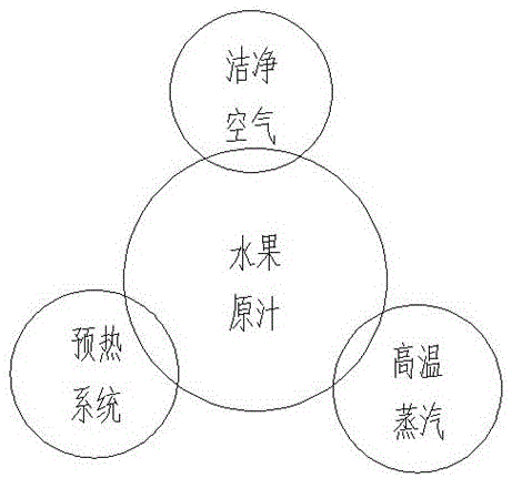 一种果汁熬制工艺的制作方法