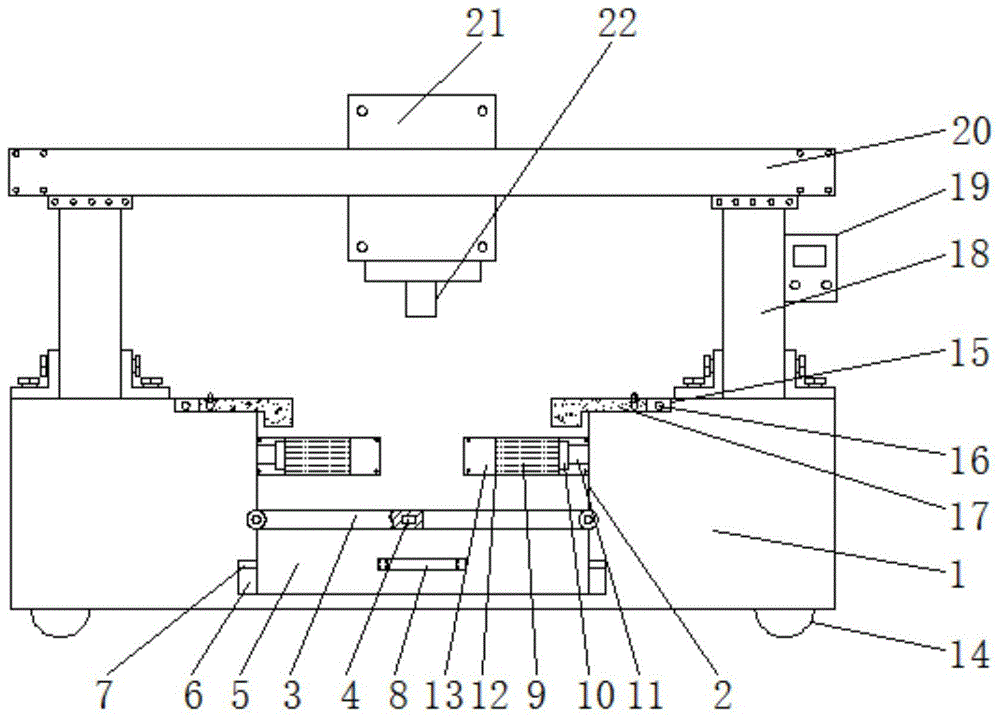 一种建筑工地施工用混凝土板钻孔装置的制作方法