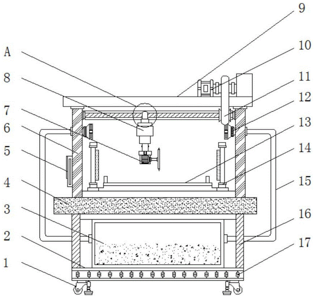 一种建筑装修用物料切割机的制作方法