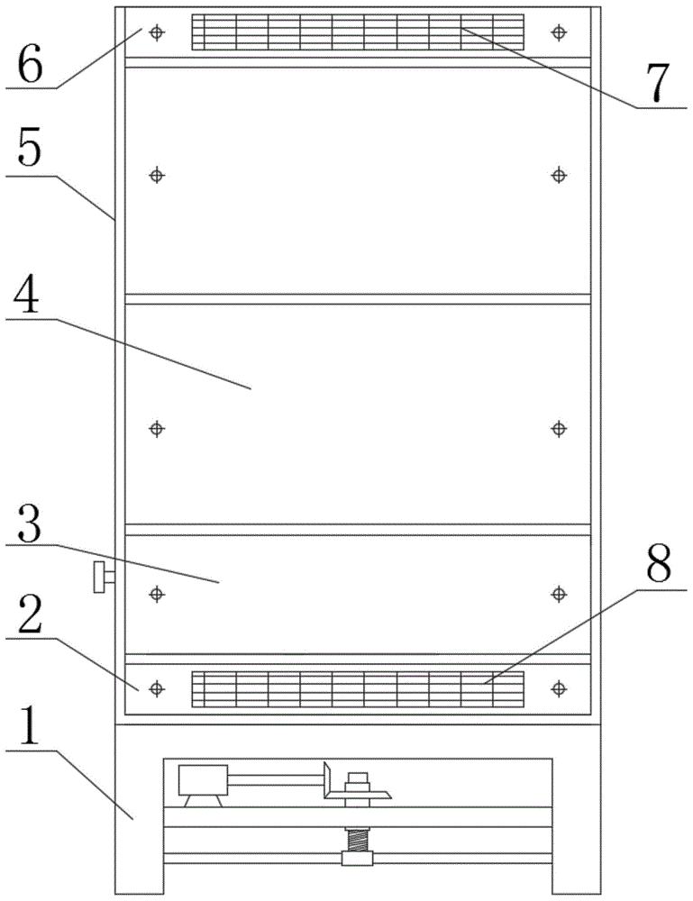 一种曳引电梯用控制柜的制作方法