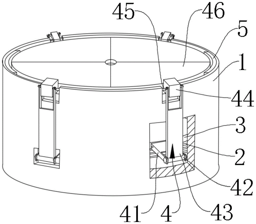 一种自动闭合的五金厕刷托架的制作方法