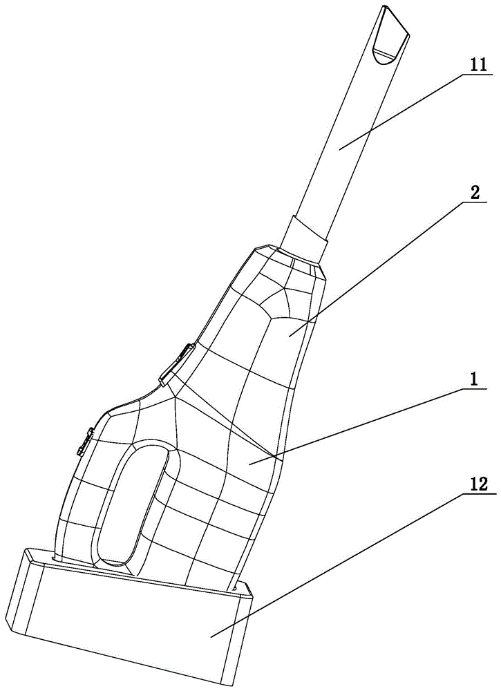 锂电阳台吸尘器的制作方法