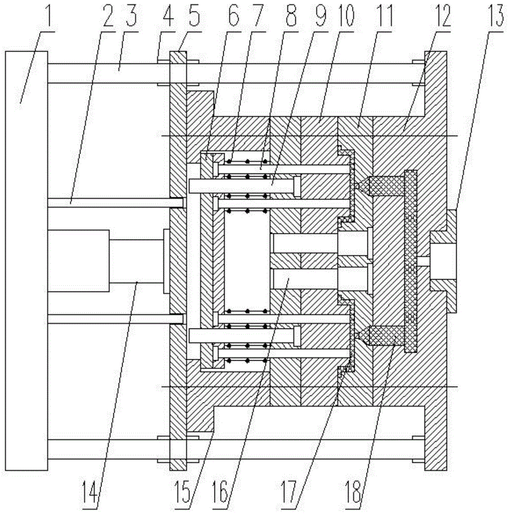 一种自动化蓄电池外壳制备用注塑成型机的制作方法