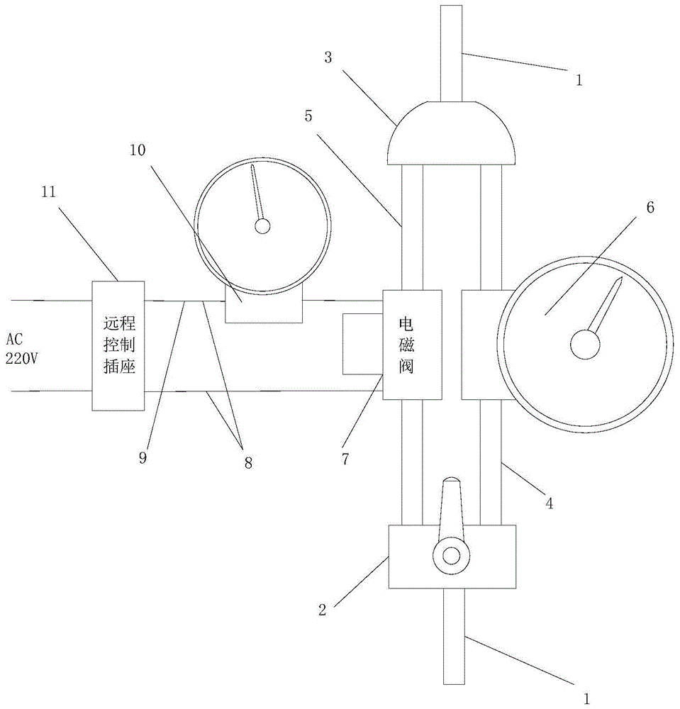 一种远程控制的煤气灶定时装置的制作方法