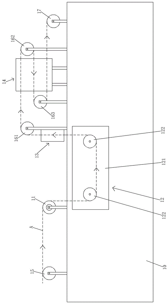 碳纤维上胶烘干一体机的制作方法