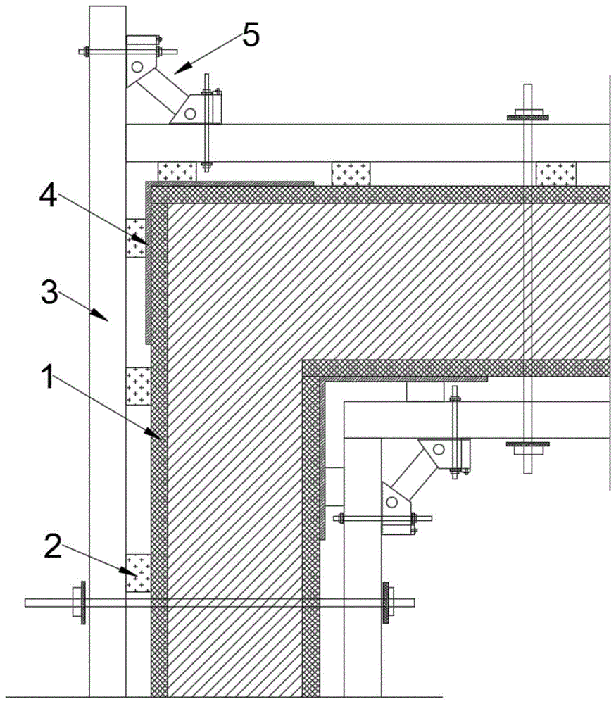 一种建筑可伸缩模板背楞支撑体系的制作方法