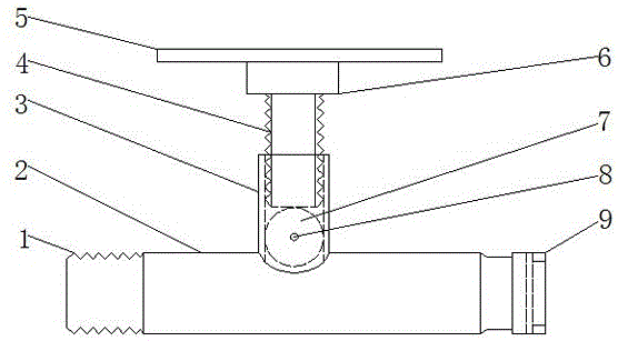 一种输浆泵专用安全泄压阀的制作方法
