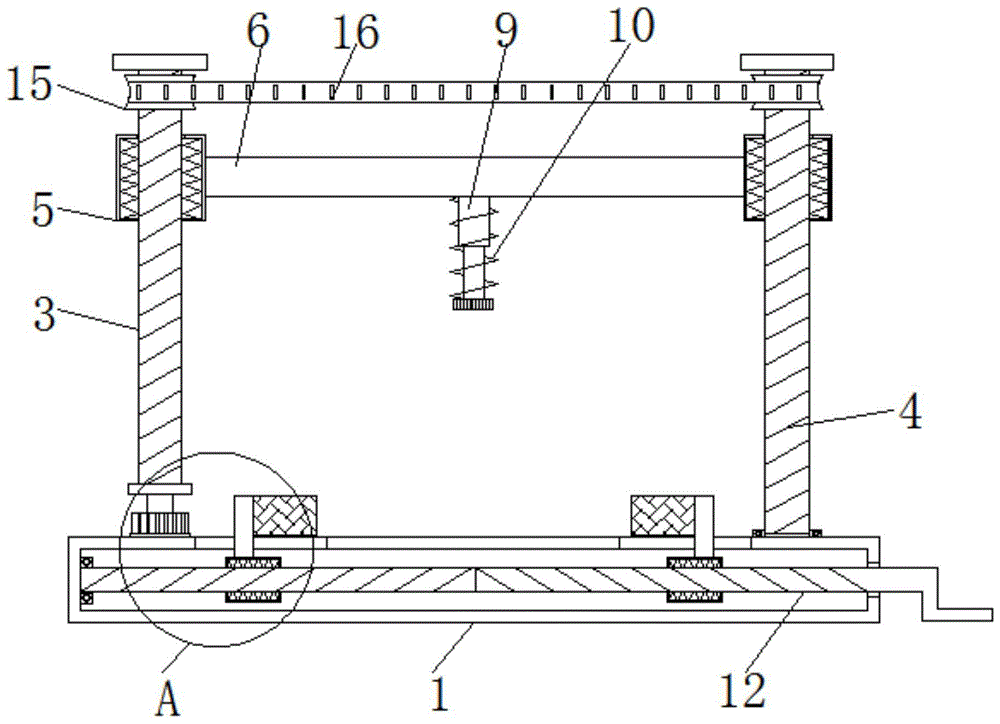一种扶梯扶手导轨耐磨条生产用截断装置的制作方法