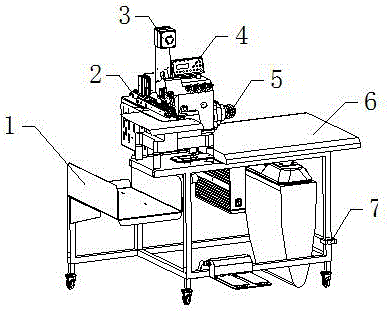 自动包线头缝纫机的制作方法