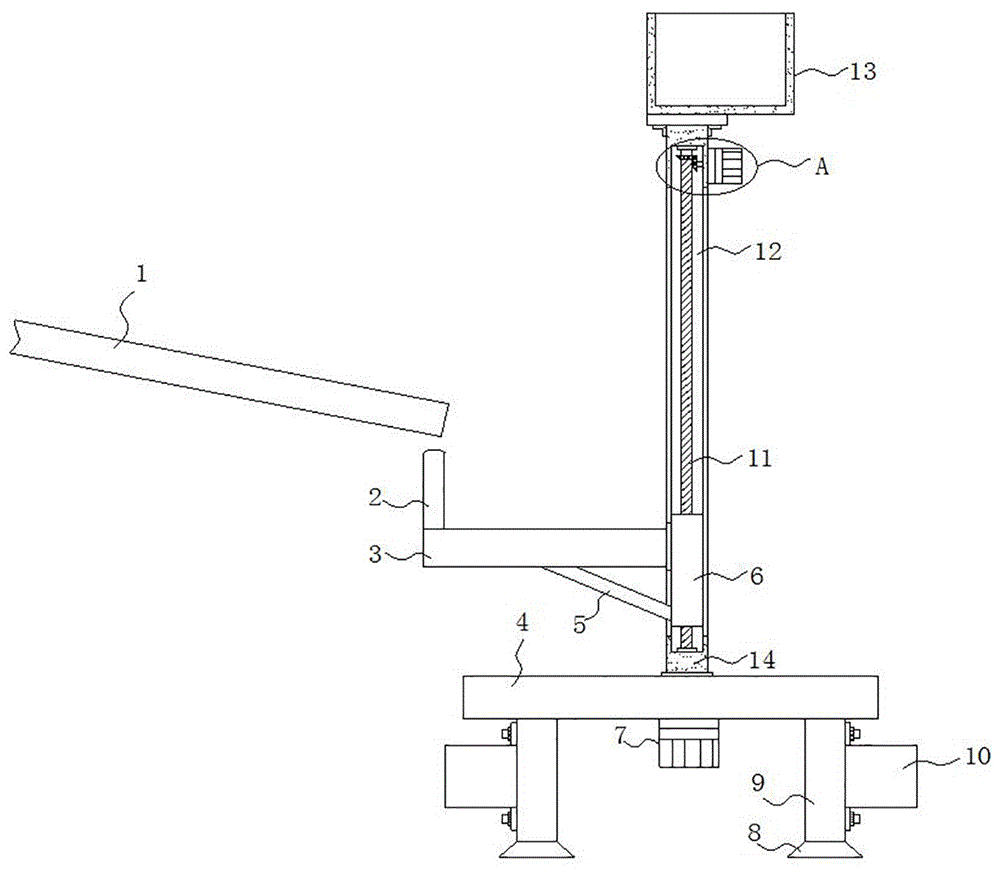 一种焊管设备用自动打包机的制作方法