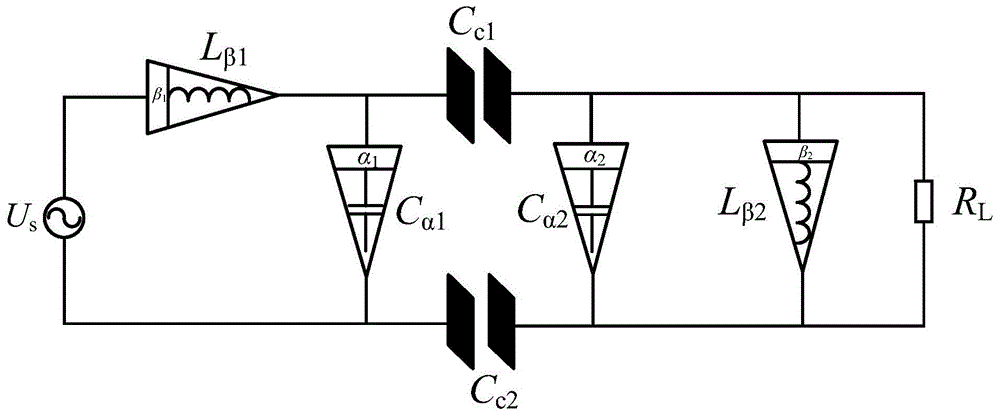 一种分数阶串联-并联型电场耦合无线电能传输系统的制作方法