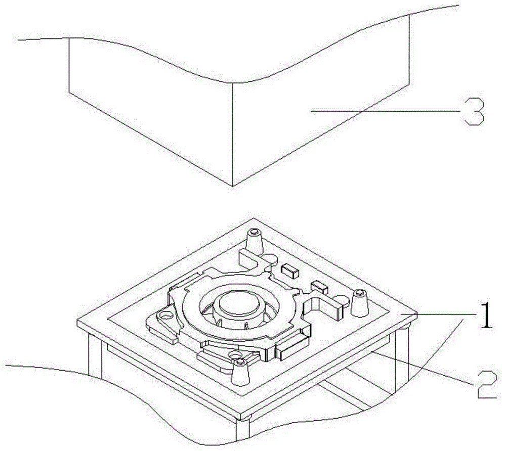 一种利用震动造型机制作型腔的辅助板的制作方法