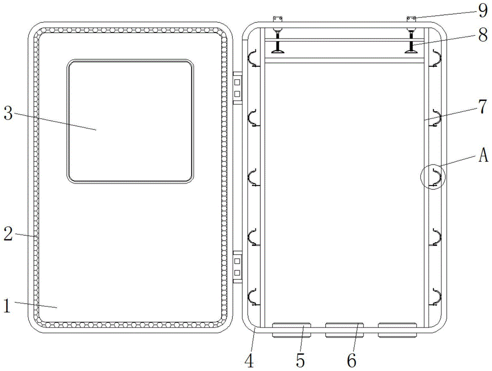 一种具有限位结构的多用分纤箱的制作方法