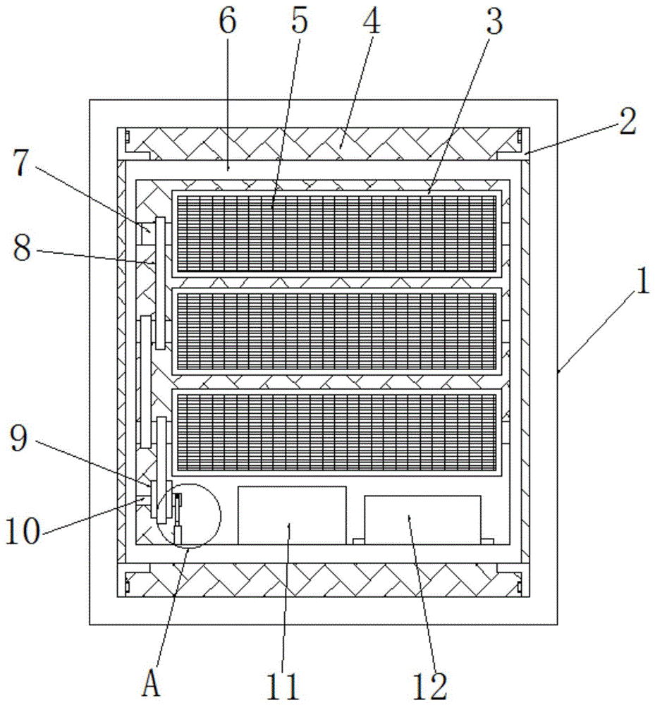 一种与幕墙一体化式太阳能电池组件的制作方法