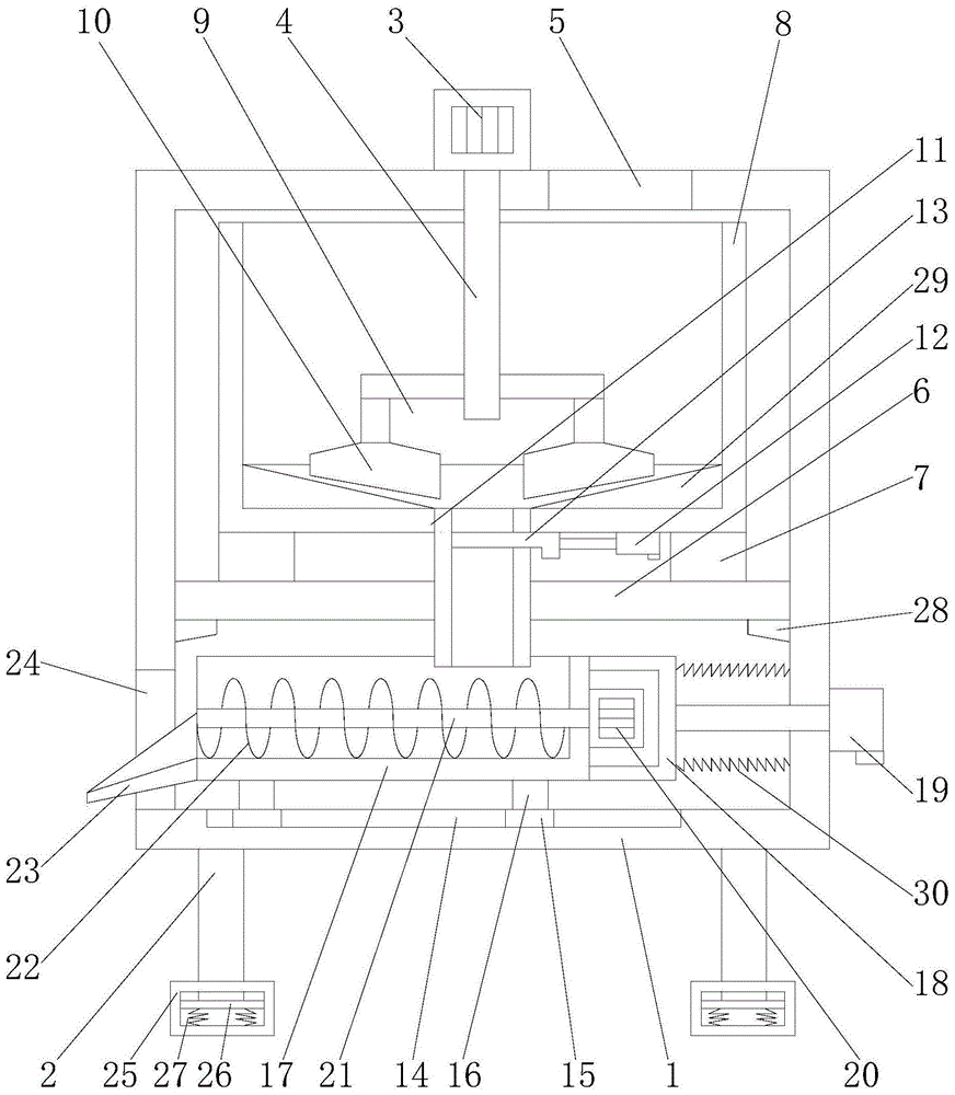 一种方便下料的建筑工程用混凝土搅拌机的制作方法