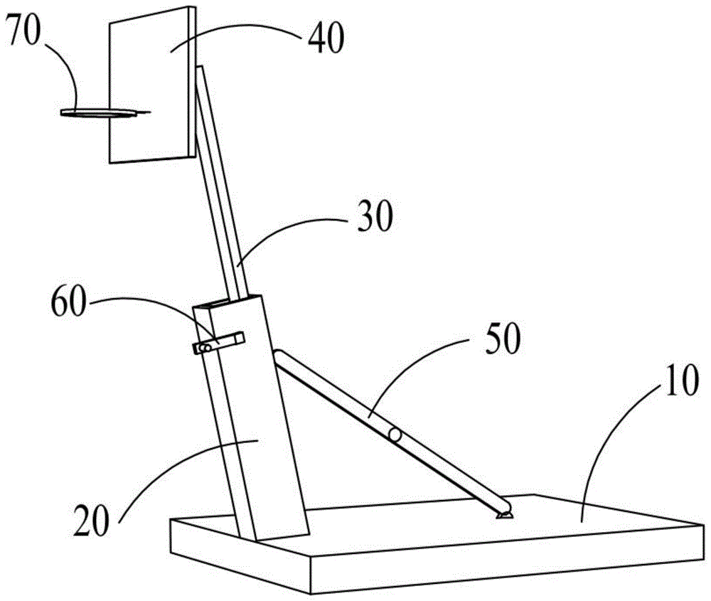 一种折叠式升降篮球架的制作方法
