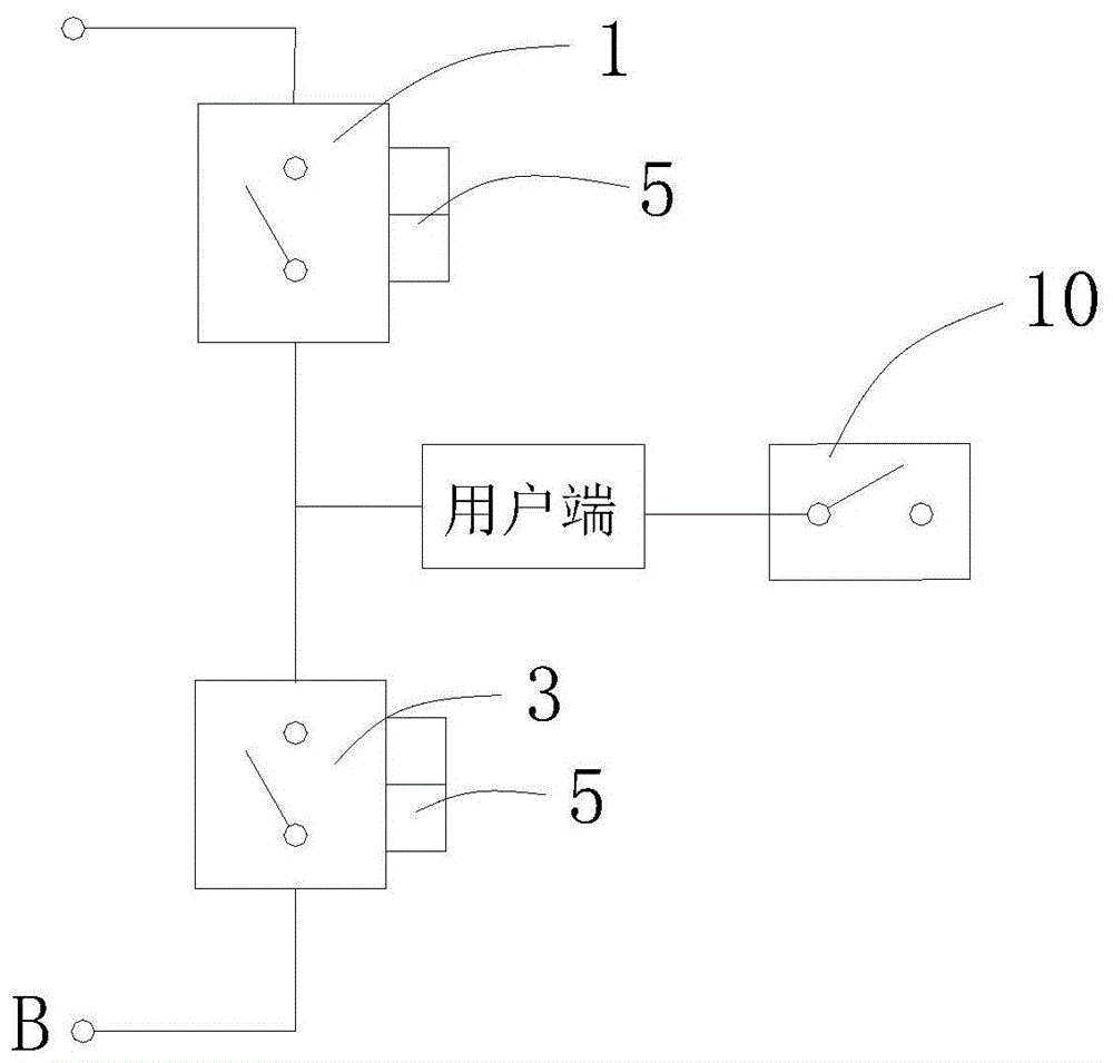 一种供电机械切换系统的制作方法