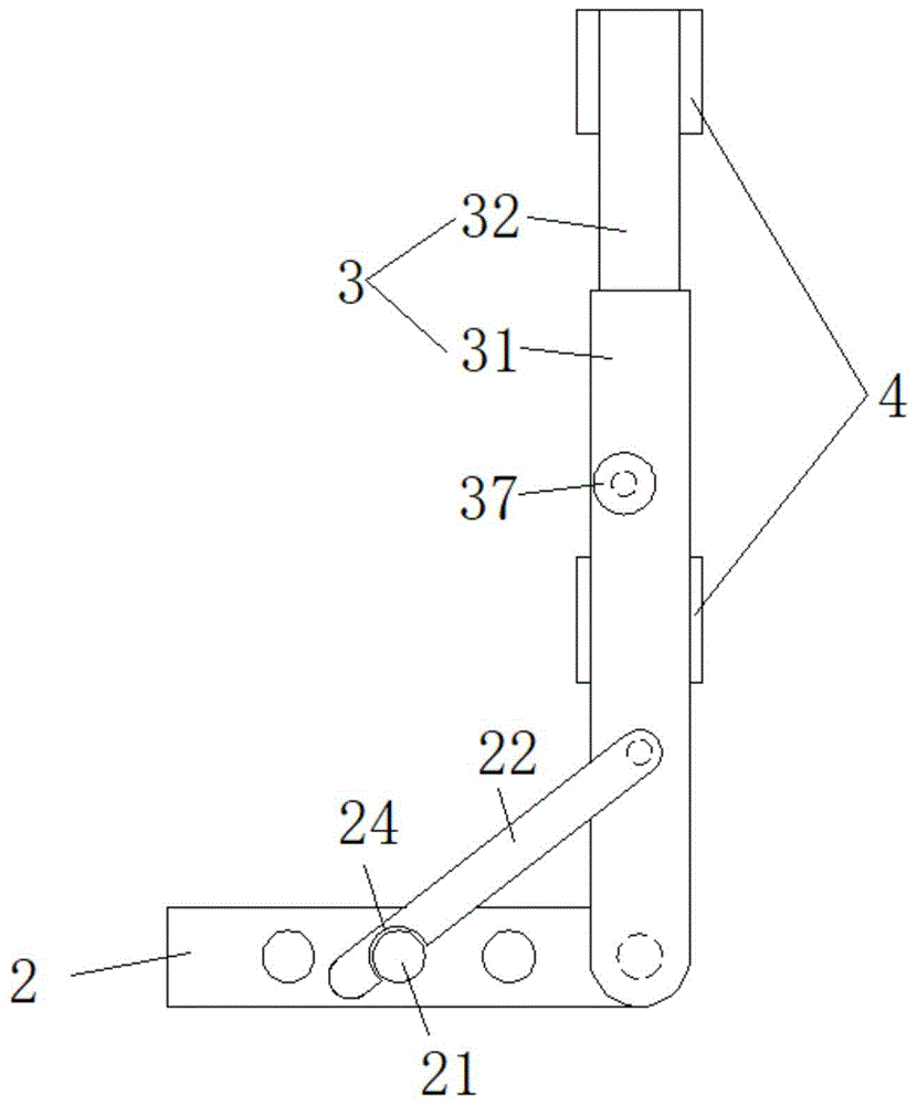 一种便携式画架的制作方法