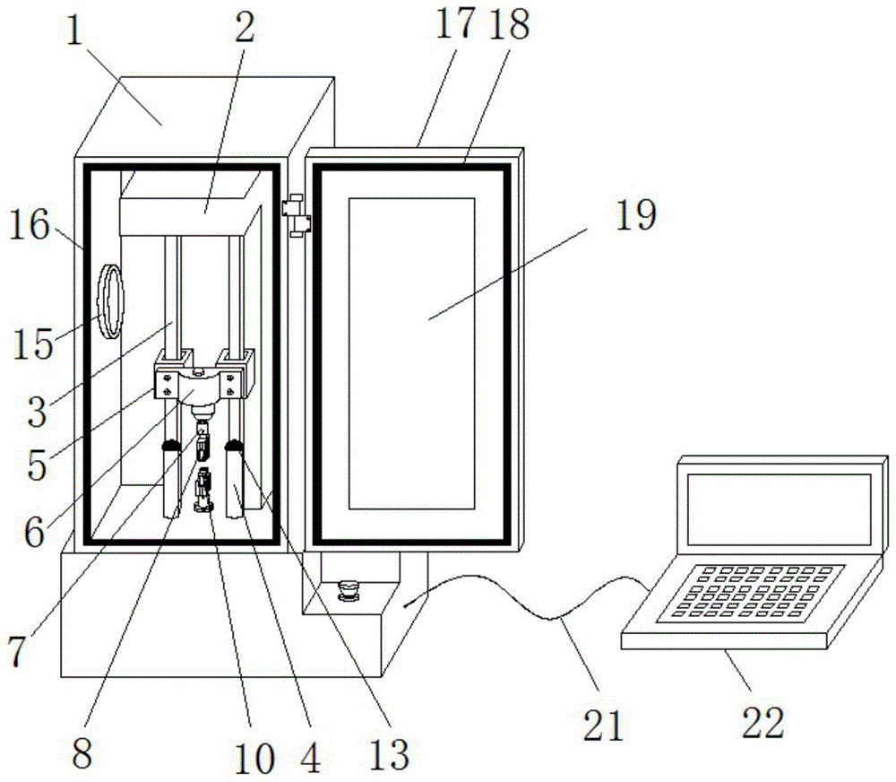 一种材料拉力机的制作方法