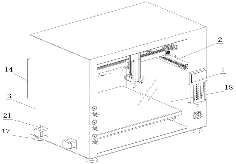 一种3d桌面打印机的制作方法