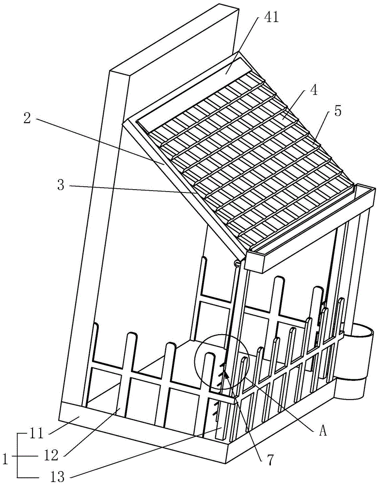 一种新型绿色建筑阳台的制作方法